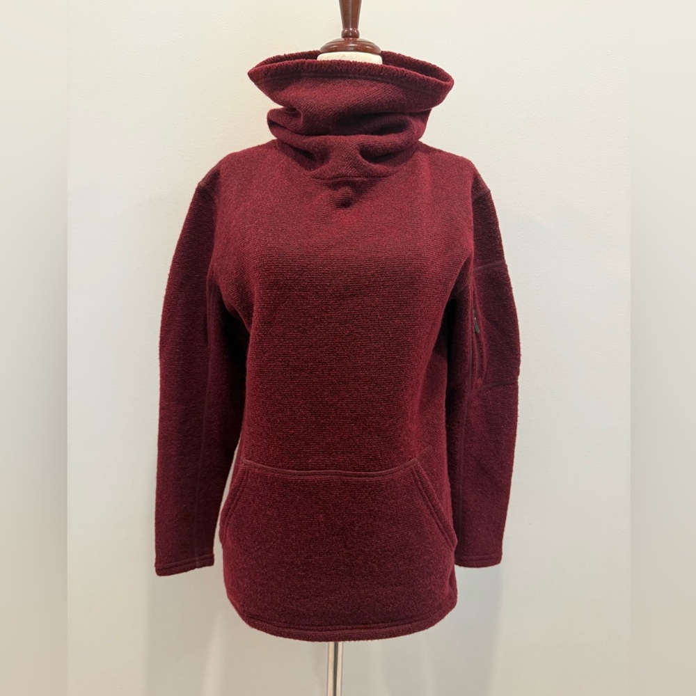 Smartwool Deep Red Pullover Sweatshirt Knitwear S… - image 1